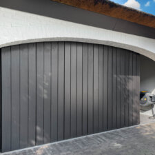 Zijwaarts schuivende Brabant Deur met hout bekleed_EXCLUSIVE-Line | Brabant Deur